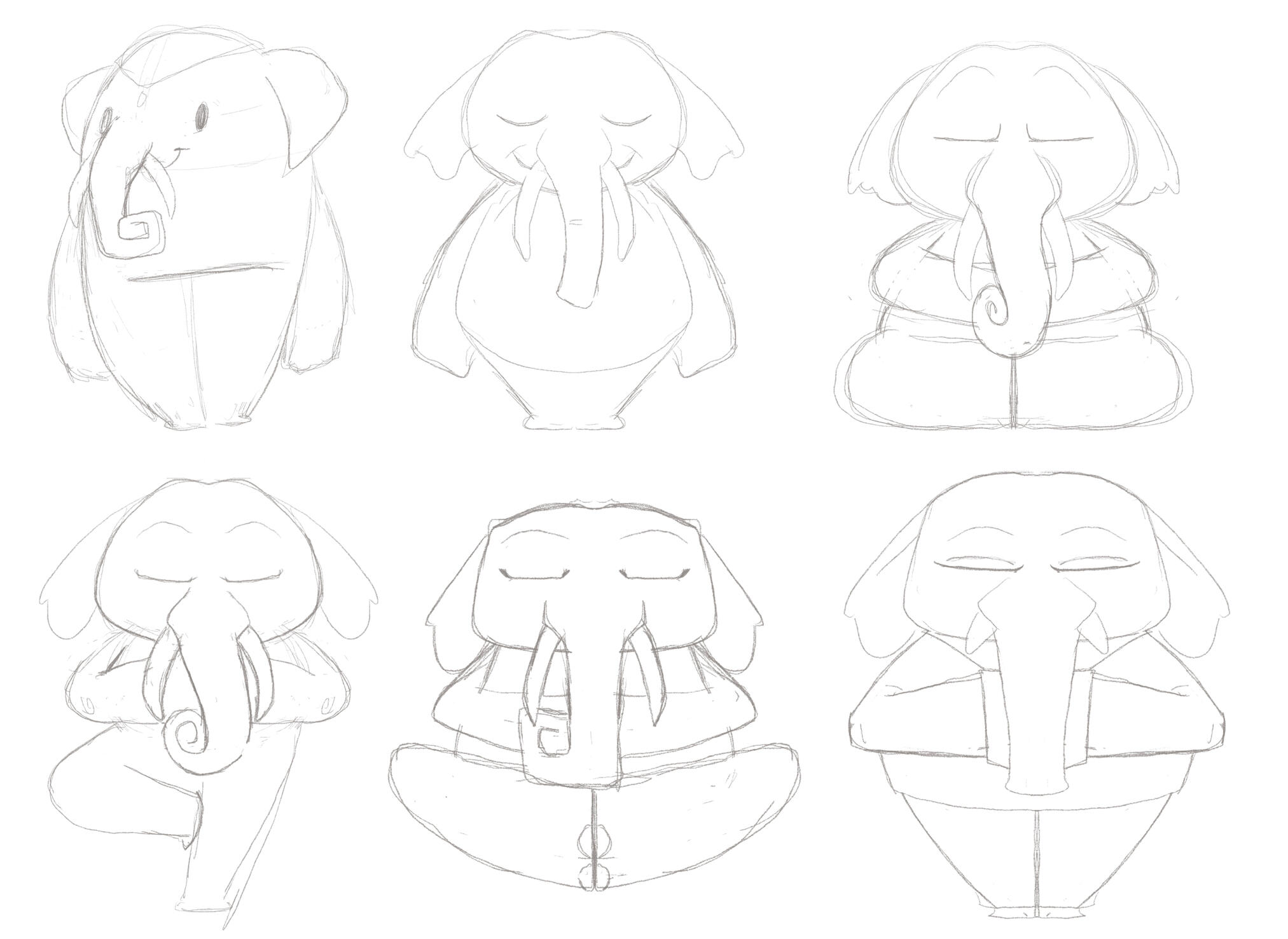 SketchingElephants sketching elephants